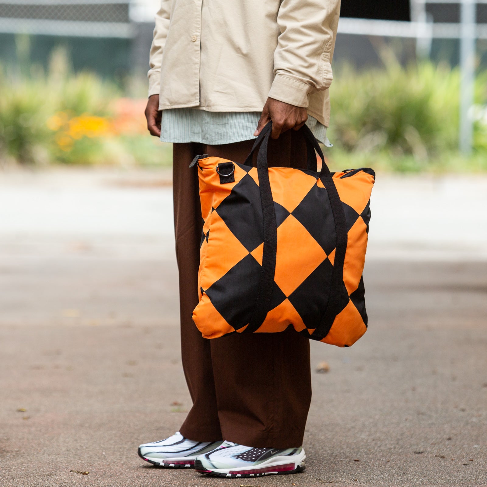 Linecrew Helmet Bag - Orange/Black