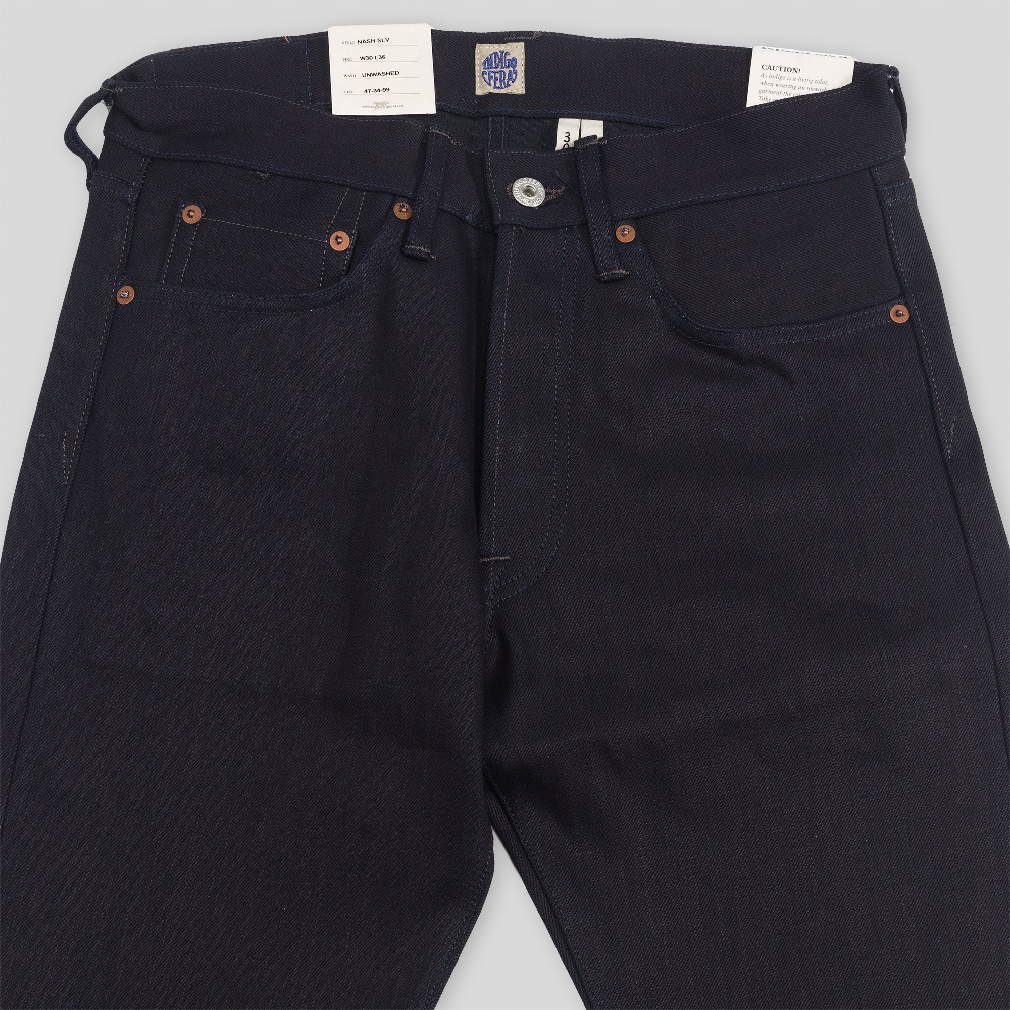 black indigo denim