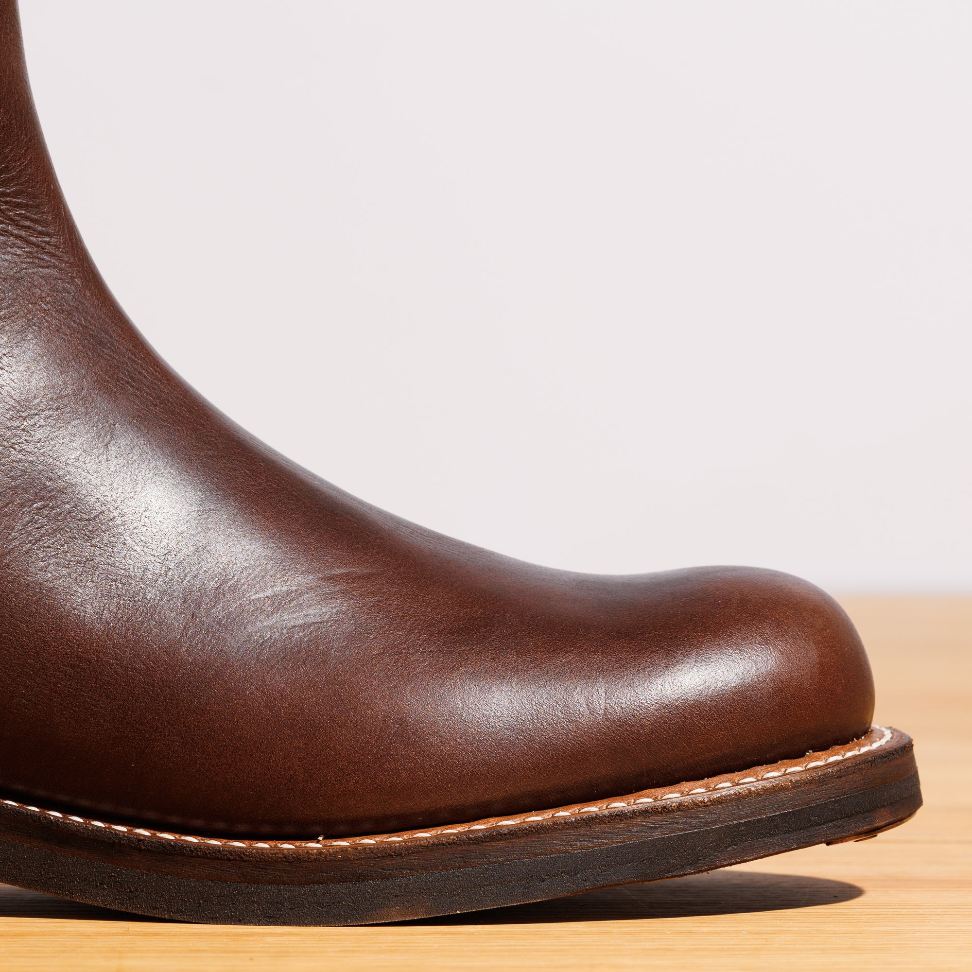 Casper Side Zip Boot - Brown Oil