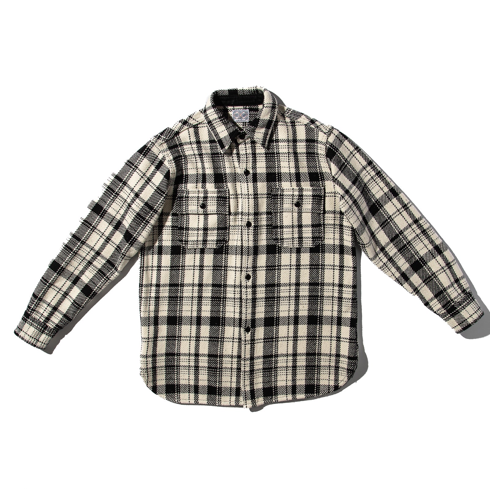 The Real McCoy's 8HU Napped Flannel Shirt / Tongass Plaid - Red
