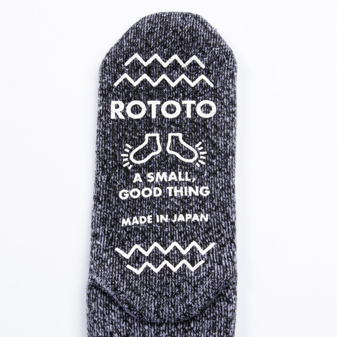 RoToTo, Comfy Room Socks Blue Green/Charcoal