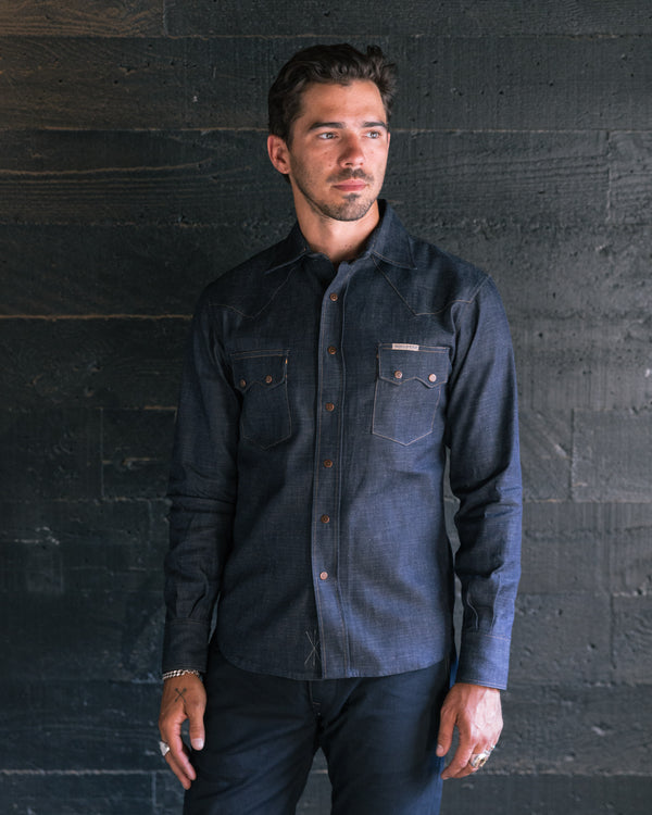 Indigofera Ryman Shirt - Indigo Denim - Standard & Strange