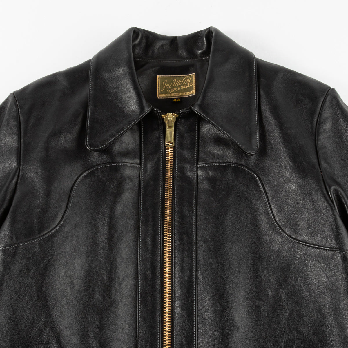 Dead Wood Leather Jacket - Black