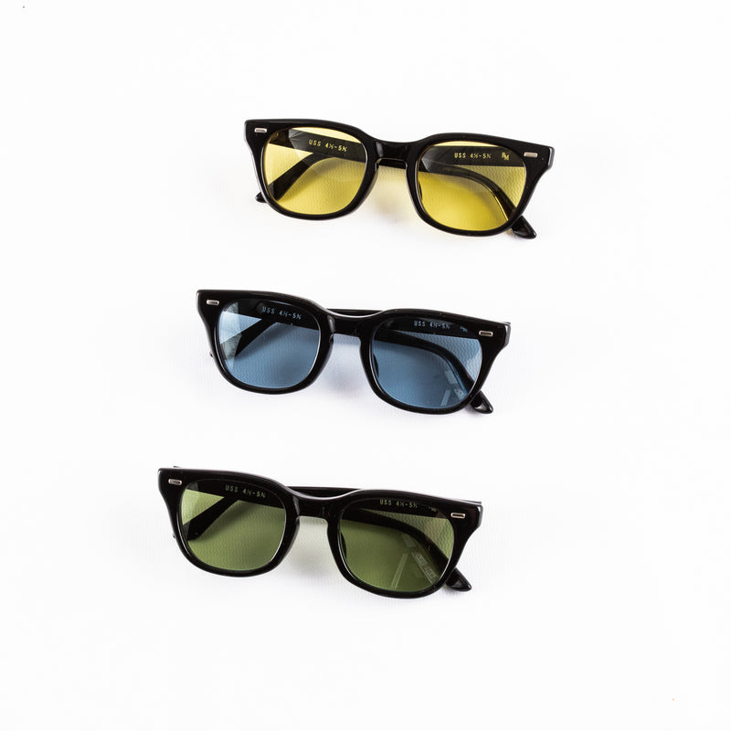 The Real McCoy's USS Celluloid Frame Sunglasses - Green - Standard ...