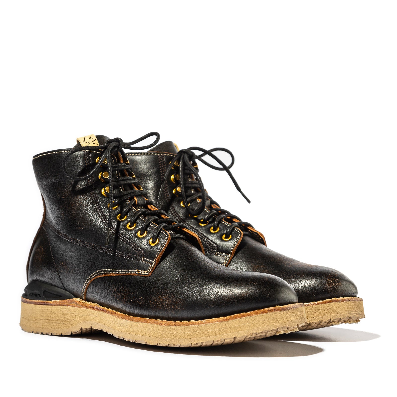 visvim virgil boots folk burgaody 42 - 靴