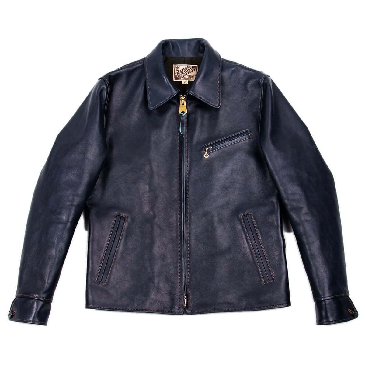 Y'2 Leather Indigo Horse N-1 Deck Jacket (IN-1) – Standard & Strange