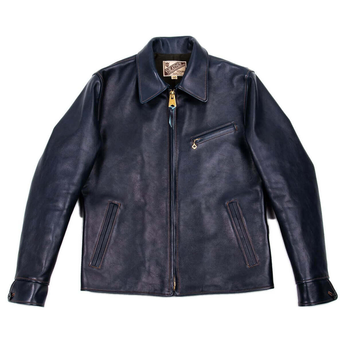 Y\'2 Leather Sumi Dyed Horse Standard Strange & Jacket – Double Riders (SHR-58)