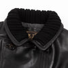 Y'2 Leather French Double Breasted Horsehide Jacket - Black - Standard & Strange