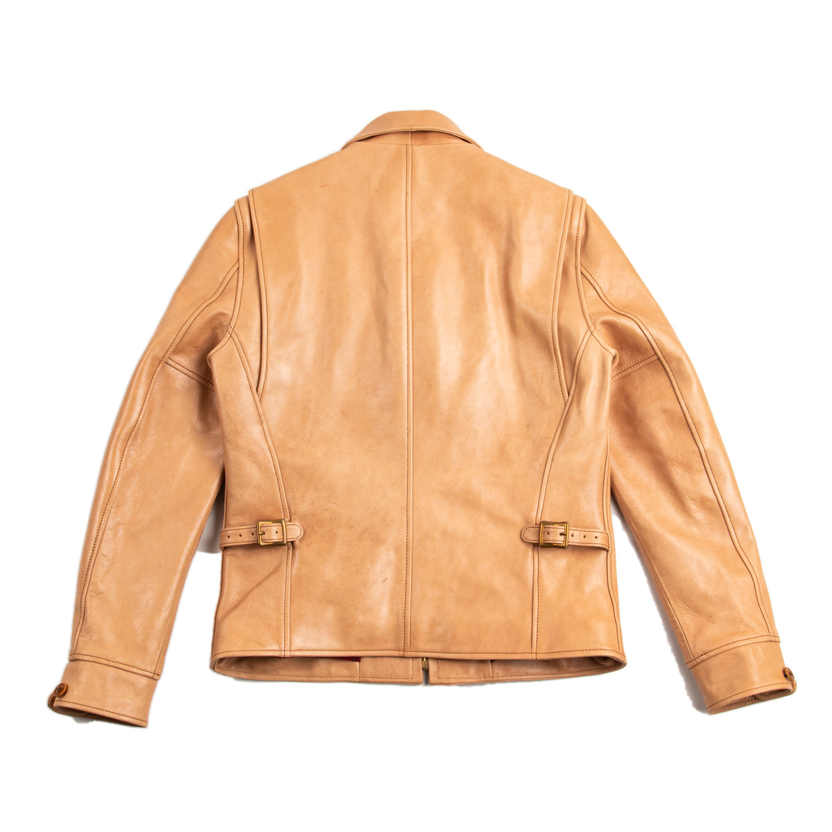 Y'2 Leather Lightweight Vintage Horsehide Single Riders Jacket (PR 