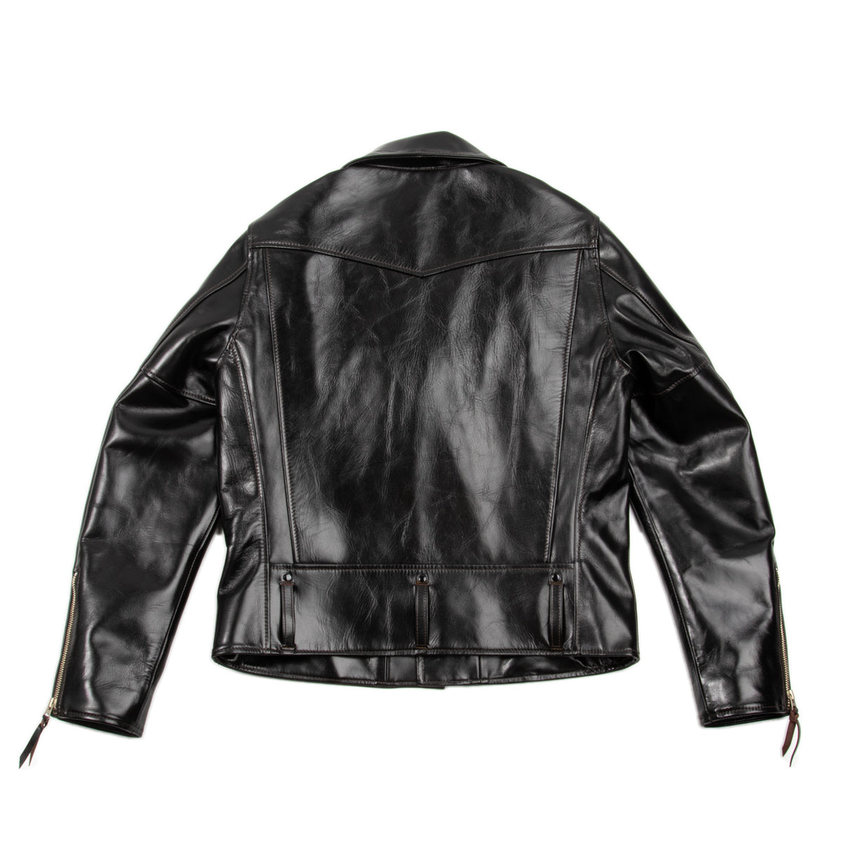 S´YTE Leather Double Riders Jacket-