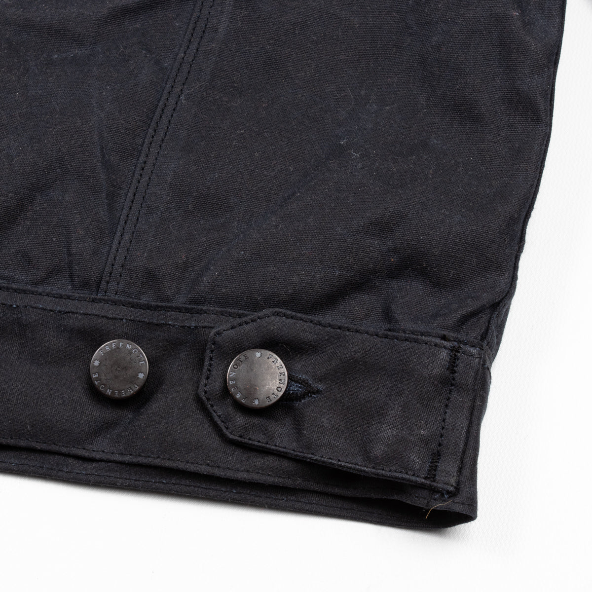 Freenote RJ-1 Jacket - Black Waxed Canvas - Standard & Strange