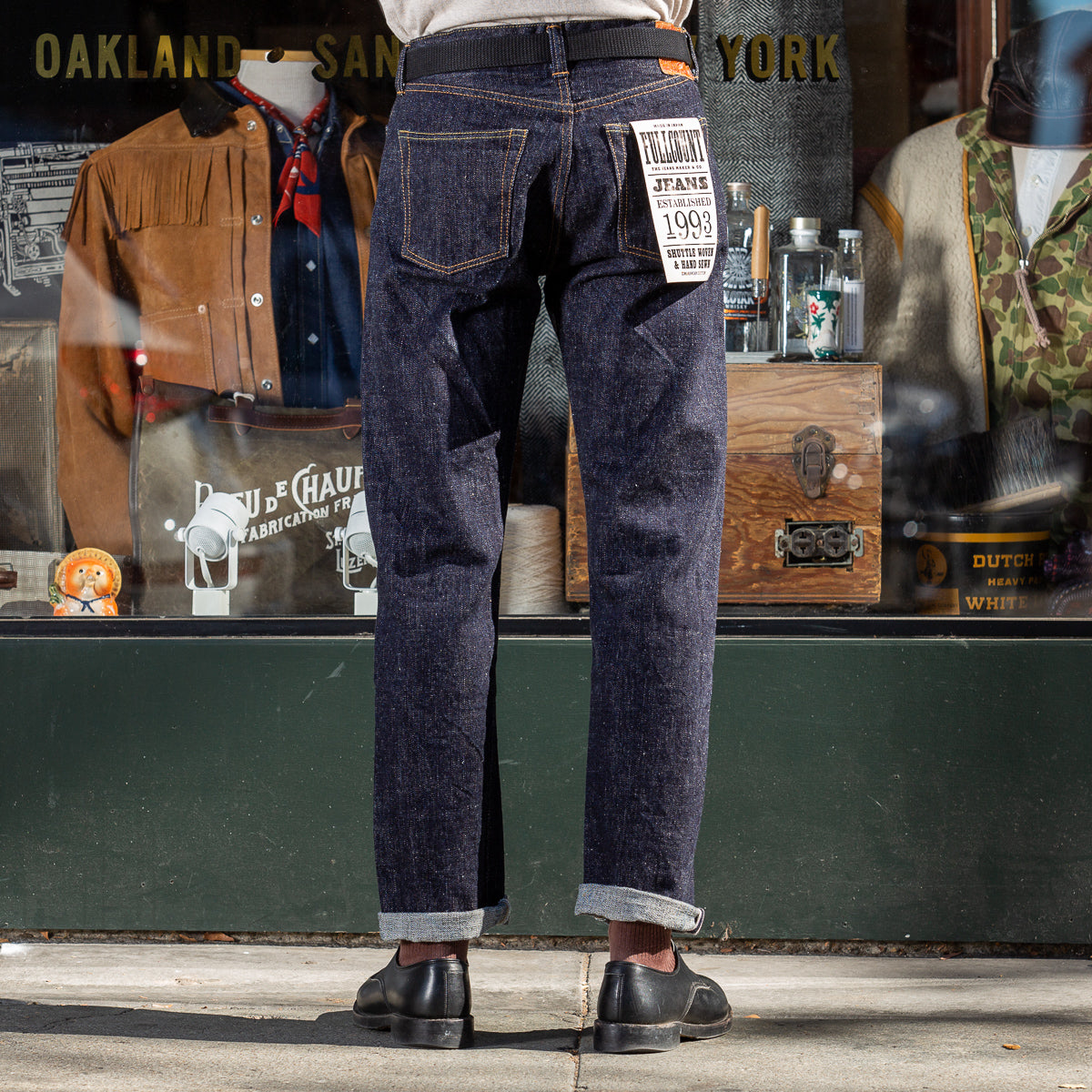 1108SRW Super Rough Selvedge - Slim Straight (One Wash)