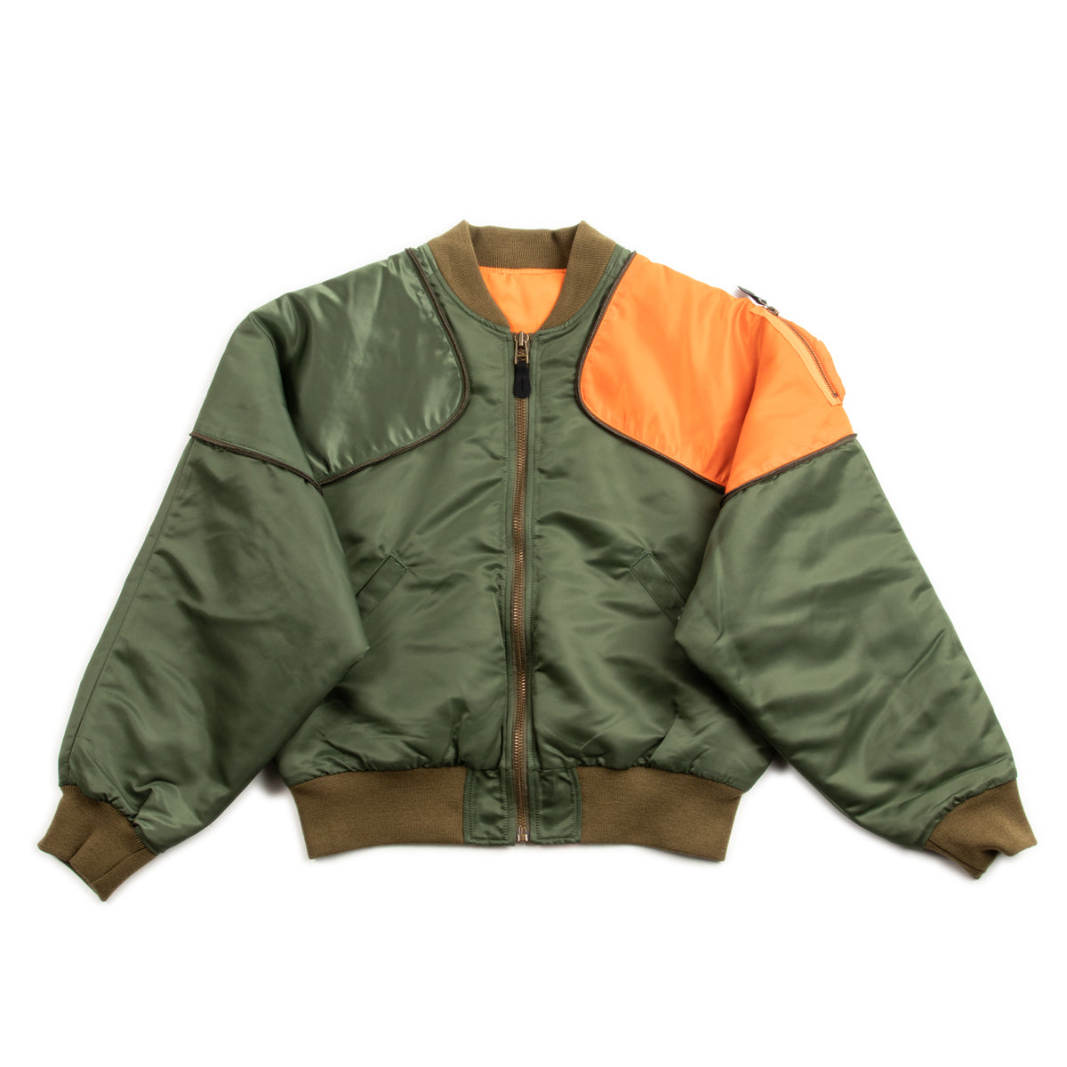 KAPITAL MA-1 NYLON SHAM BOMBER JACKET - アウター