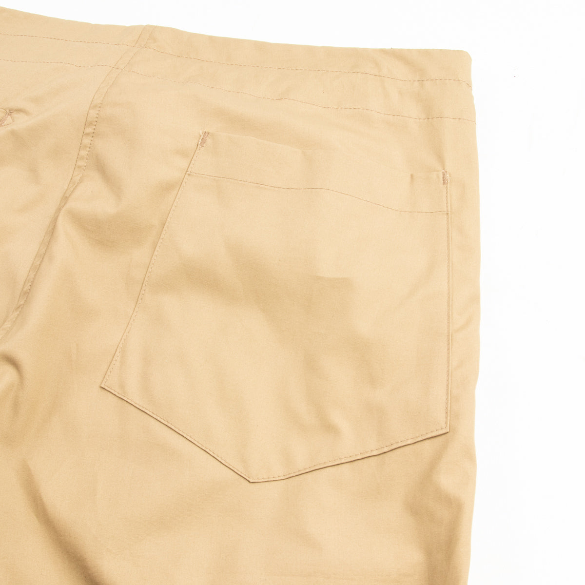 Drop Crotch Shorts - Vancloth Oxford Khaki