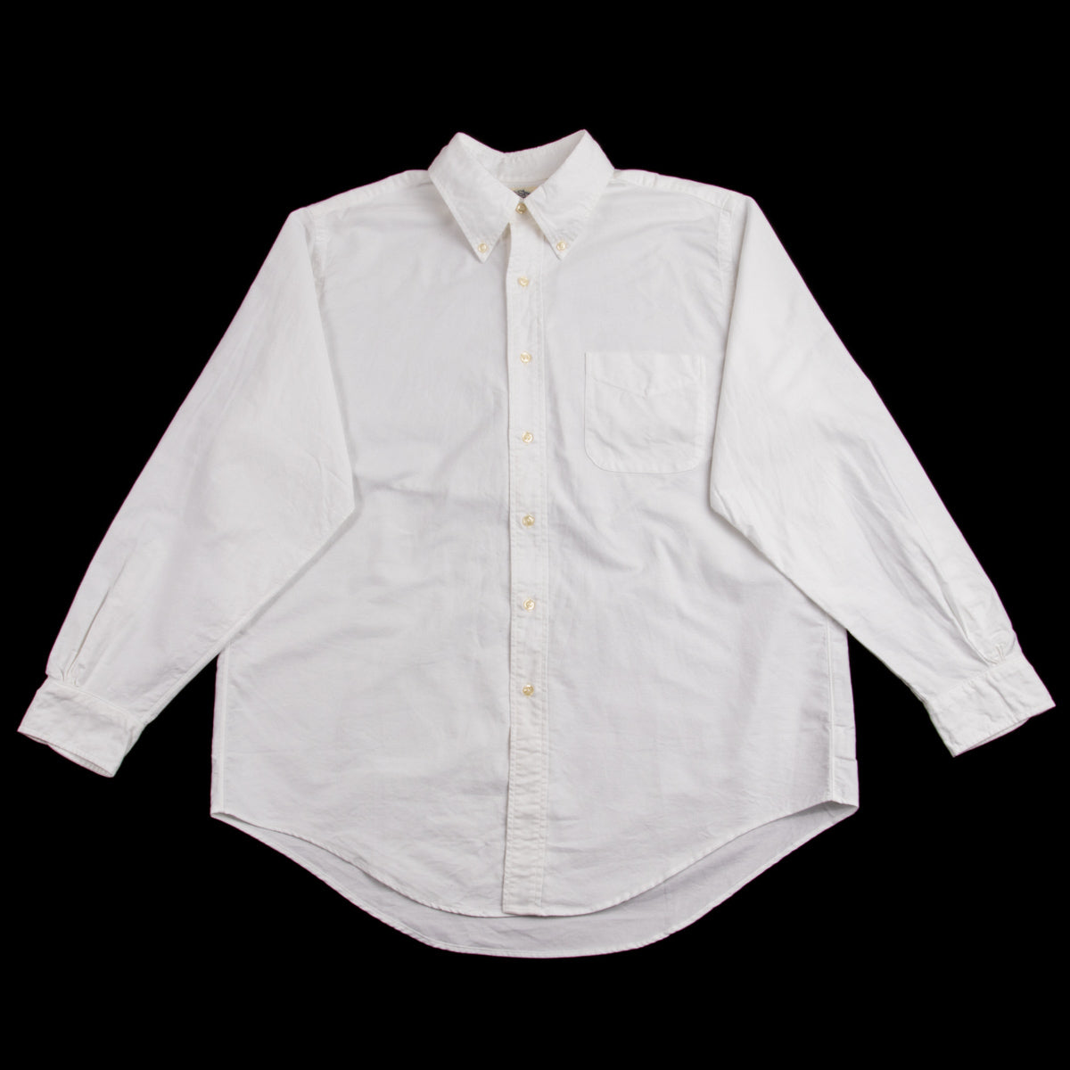 OrSlow Chambray Button Down Shirt - White – Standard & Strange