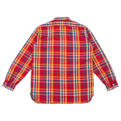 The Real McCoy's 8HU Check Flannel Shirt - Red - Standard & Strange