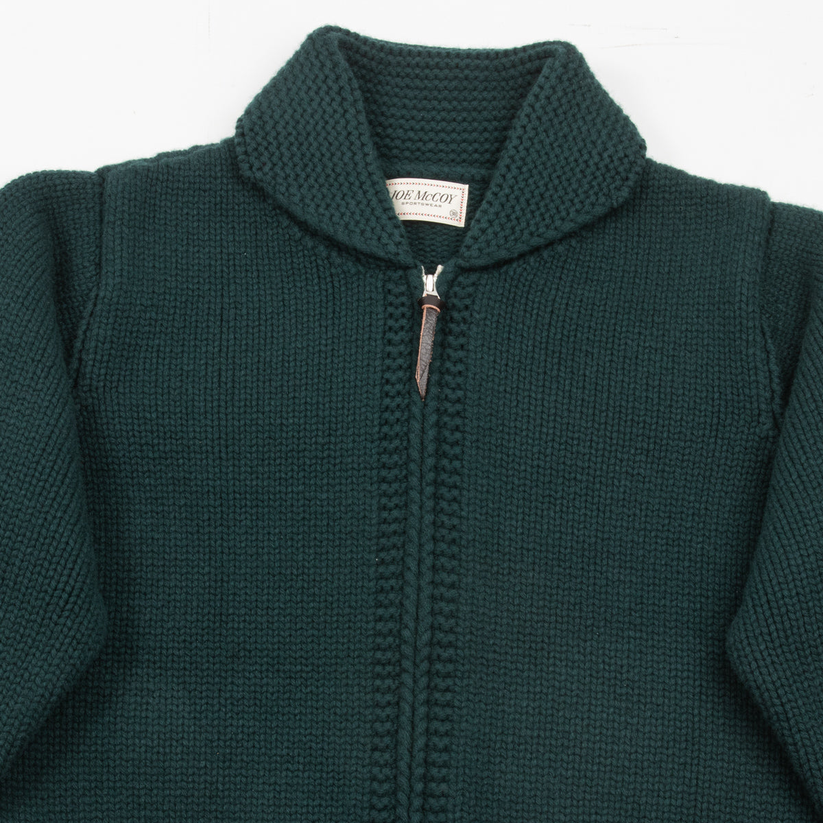 The Real McCoy's Heavy Wool Cashmere Sweater - Green - Standard & Strange