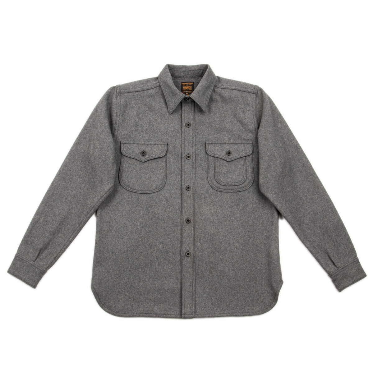 Freenote Midway Wool CPO Shirt - Terracotta – Standard & Strange