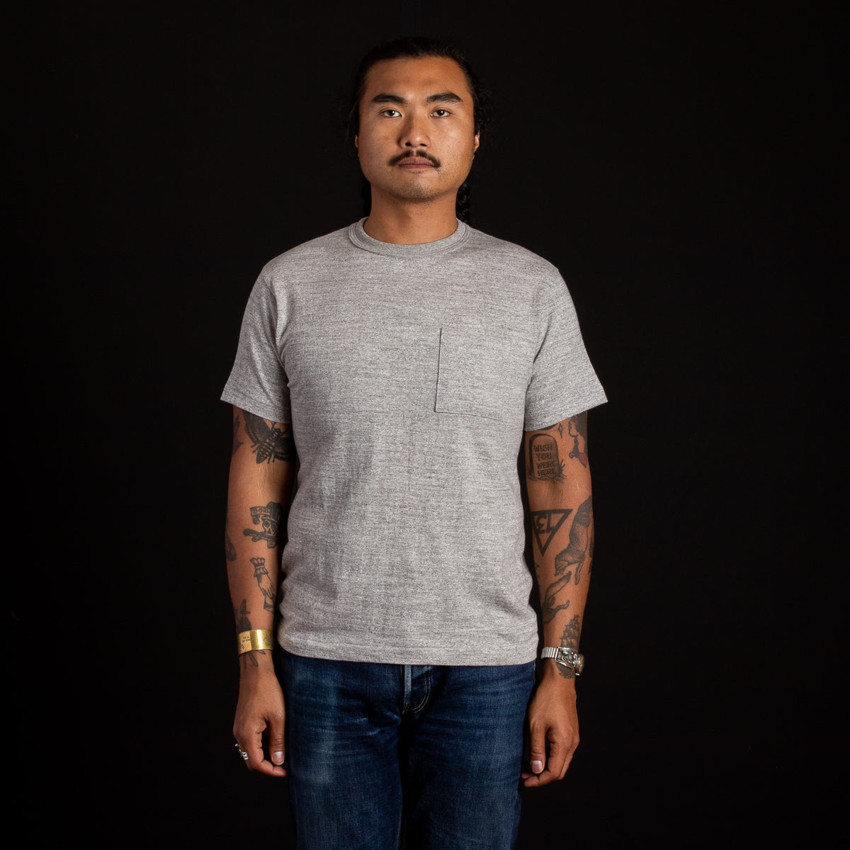 Warehouse Slub Cotton Pocket Tee - Sumikuro – Standard & Strange