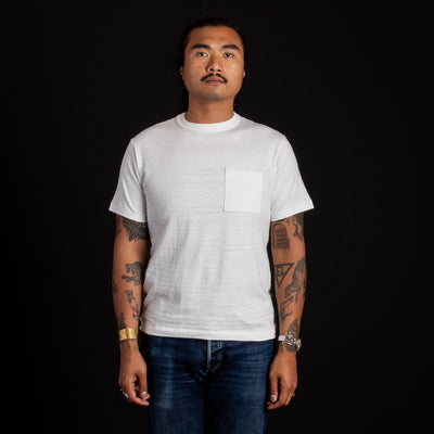 off white pocket tee