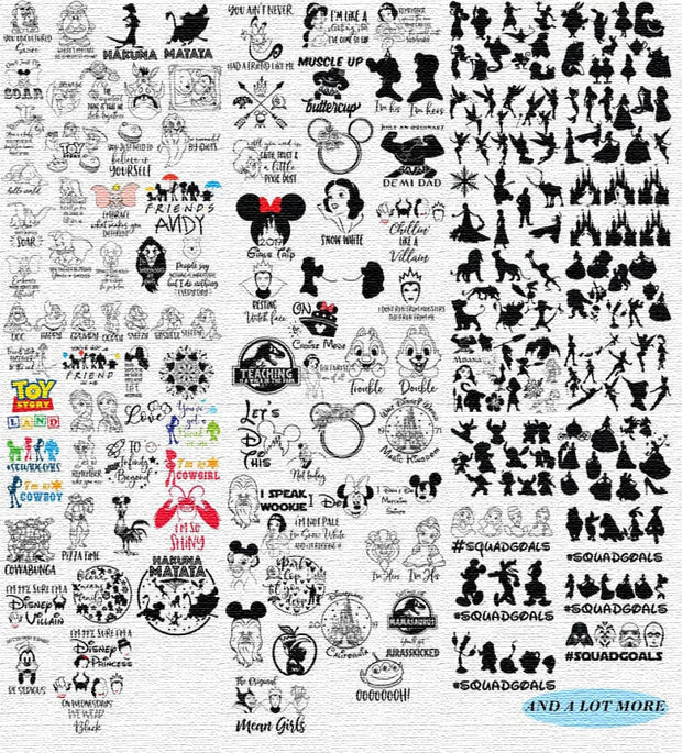 Download 37k Mega Files Cartoons Svg Bundle Svgtoon