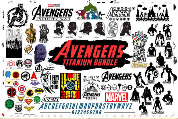 Download 1000 Avengers Svg Bundle Svgtoon