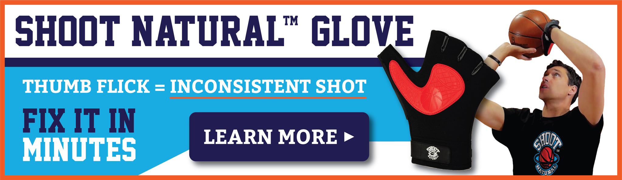 Shoot Natural Glove | Fix inconsistent basketball shot