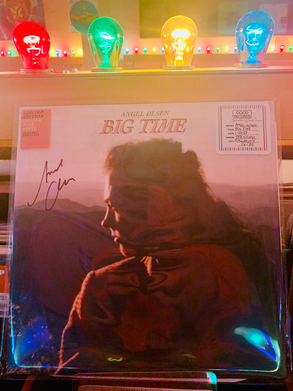 Angel Olsen - Big Time (Opaque Pink Vinyl) {SIGNATURE SERIES}