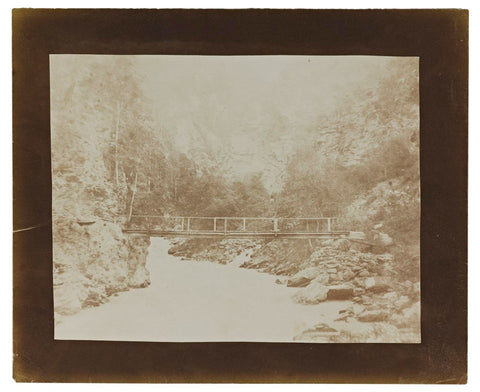 Fig. 9. W.H.F. Talbot, Wooden bridge over a river, possibly in Scotland, c.1845. NMS.T.1937.91.3 (C) National Museums Scotland  