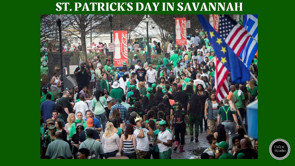 St. Patrick's Day in Savannah