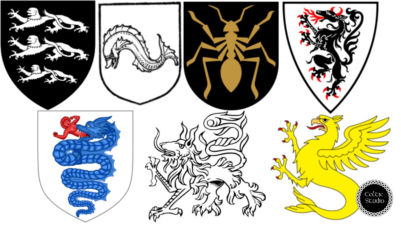 symbols for coat of arms