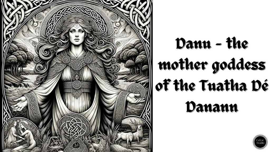 Illustration of Danu, the mother goddess of the Tuatha Dé Danann