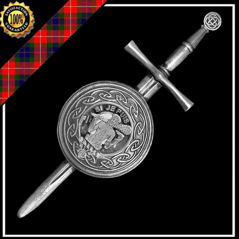 Livingston Scottish Clan Dirk Shield Kilt Pin