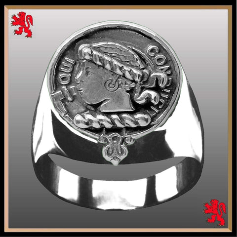 Large Silver Lion Signet Ring