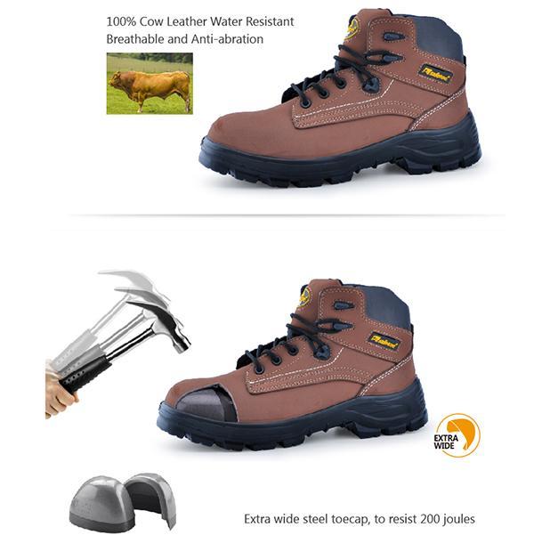 steel toe cap walking boots