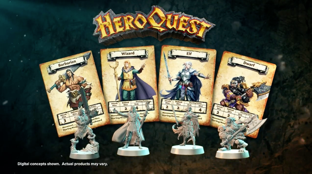 Les cartes de Hero Quest