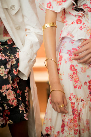 Lady Grey Jewelry Jill Stuart SS18 Runway Backstage