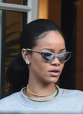 Rihanna in Lady Grey Jewelry Pearled Collar