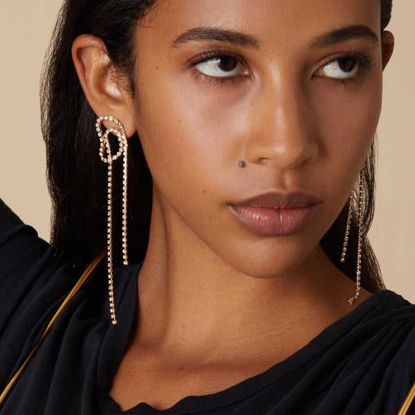 Ripple Lobe Earring in Gold – Lady Grey