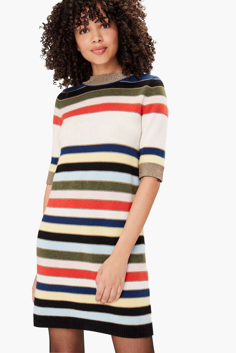 Striped Knit Dress Saint-Germain