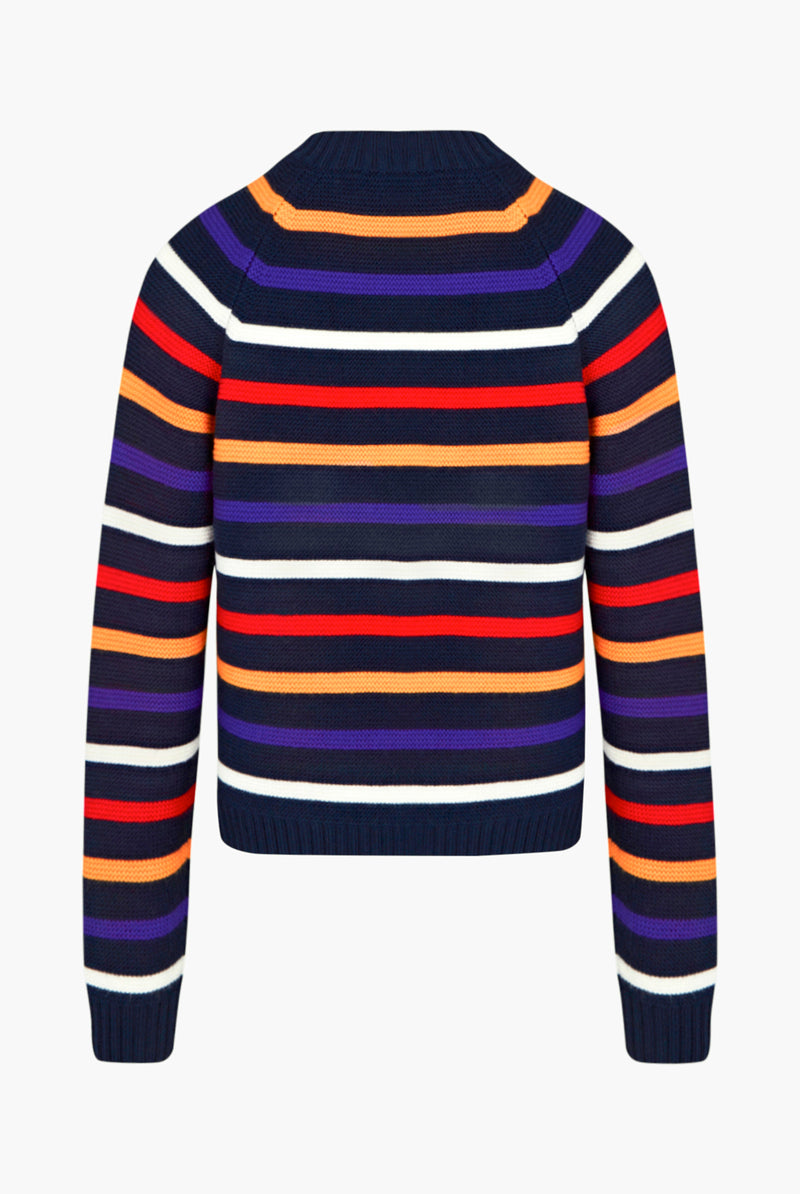Black Multicolor Sailor Sweater – Rykiel
