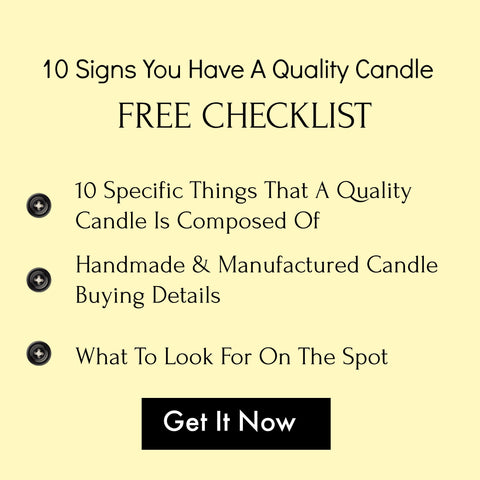 10 Signs You Have A High Quality Candle Checklist by Everything Dawn Bakery Candles