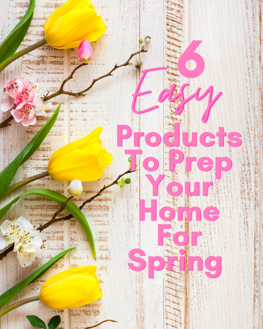 6 Easy Products To Prep Your Home For Spring and a Brand New Collection Coming Soon Pin
