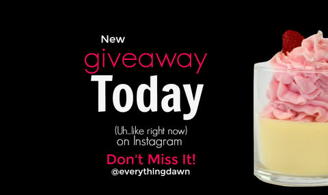 Enter to Win Our New Instagram Giveaway @everythingdawn