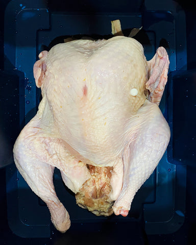 Raw Thanksgiving turkey
