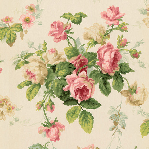 1940s floral patter by bradbury