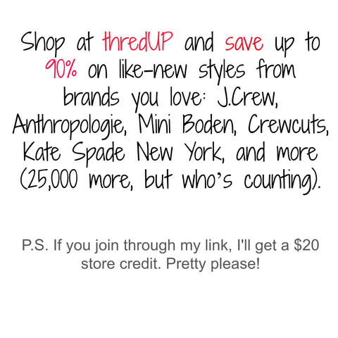 Save up to 90% on thredUP