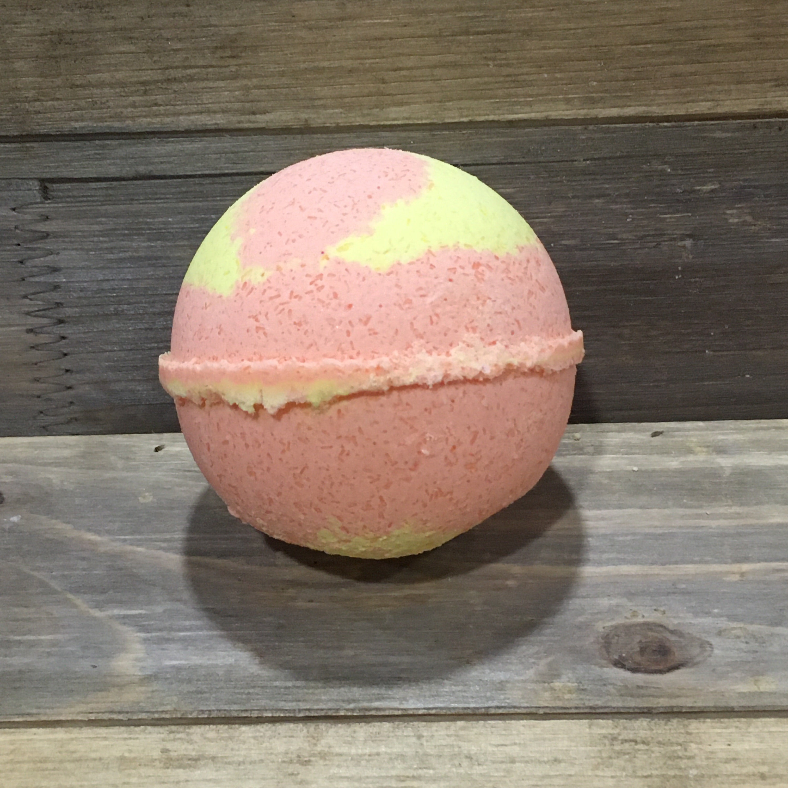 peach bath bomb