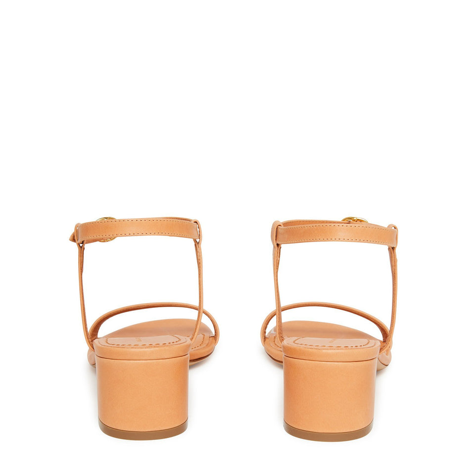 MANSUR GAVRIEL - Vegetable Tanned Ankle Strap Sandal - Cammello