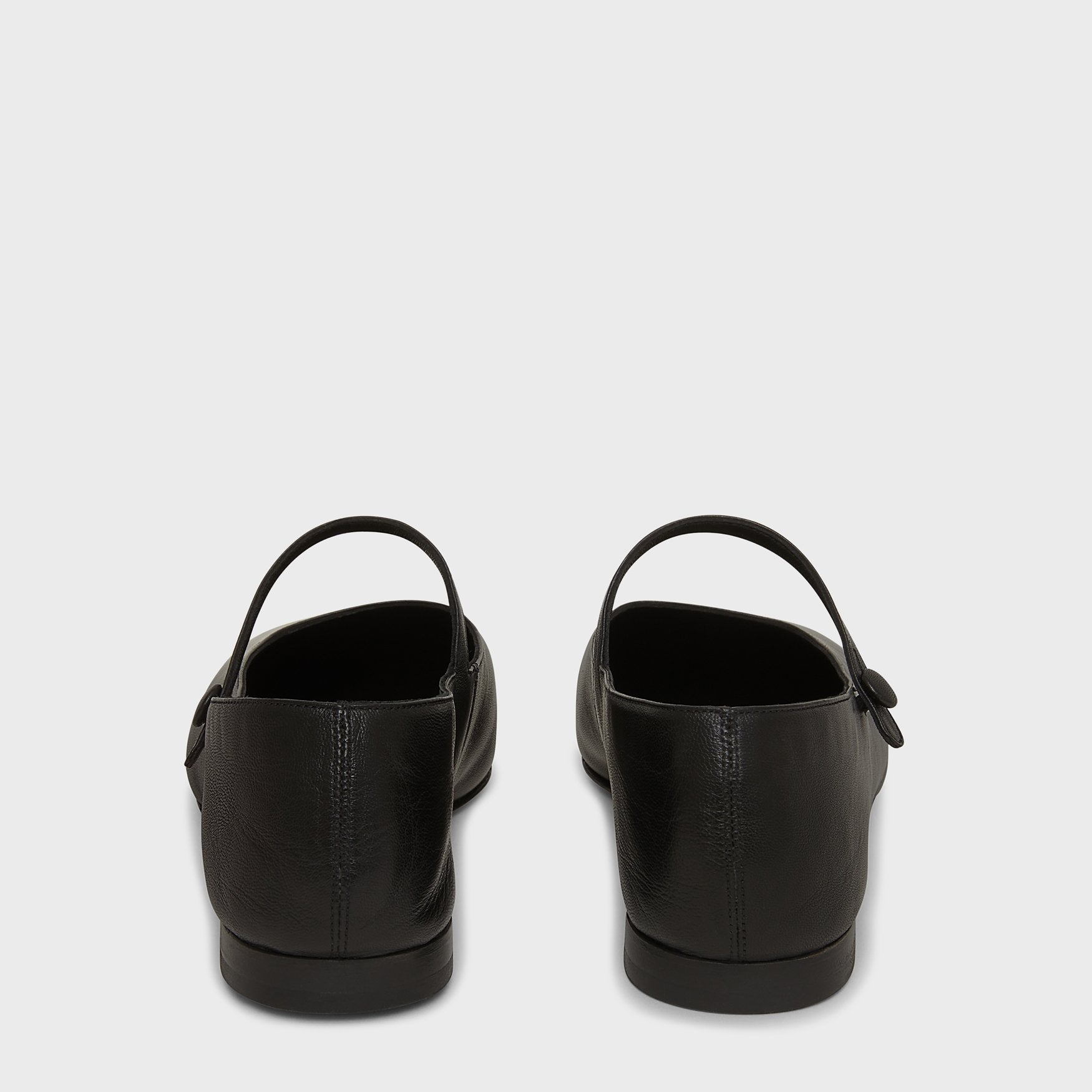 Square Toe Mary Jane - Black